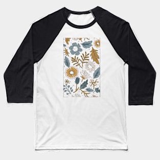 Minimalist Floral design Baseball T-Shirt